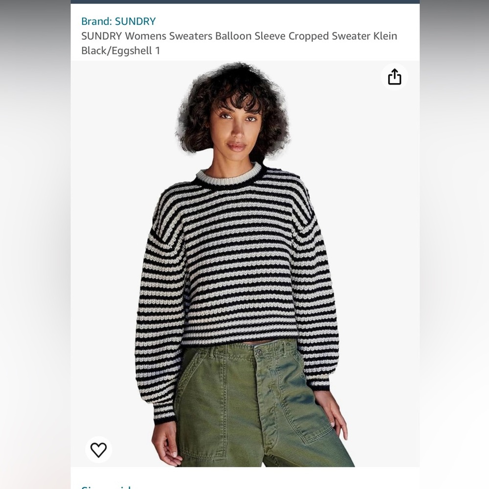 Sundry sweater NWOT!!